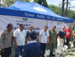 2000 Paket Sembako Dibagikan 98 Resolution Network Kepada Ojek Online dan Masyarakat, Wujud Kepedulian Sosial