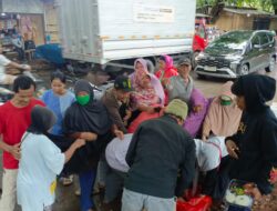 Meski Hujan Gerimis” PROGRAM JUMAT BERKAH WARTAWAN” Tetap Jalan Menemui Penerima Manfaat   