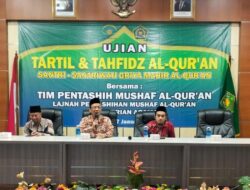 Bersama Tim Pentashih, YGMQ Kembali Gelar Ujian Tartil dan Tahfiz Al-Qur’an 