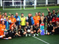 Sambut HPN dan Piala Dunia 2026, PWI Main Bola Bareng ANTARA, TVRI, dan RRI