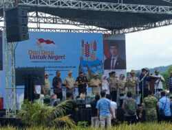 Panen Raya 753 Hektar Padi PS-08 Di Carita, Yayasan Bhakti Bela Negara Dorong Swasembada Pangan Nasional