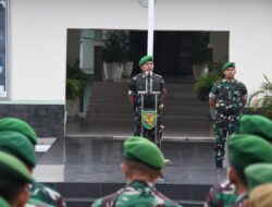 Pesan  Danrem 044/Gapo Dalam Apel Perdana, Tekankan Disiplin Dan Hindari Pelanggaran