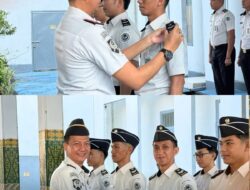 Momen Bangga: 8 Petugas Rutan Mempawah Terima Kenaikan Pangkat Setingkat Lebih Tinggi