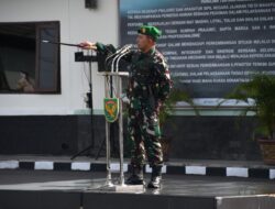 Melalui Upacara 17-an, Danrem 044/Gapo Sampaikan Arahan Strategis Pangdam II/Swj