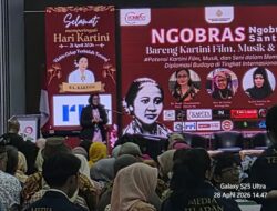 NGOBRAS Kartini Padukan Diskusi, Musik, dan Fashion Show, Kemenbud Apresiasi