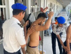 RUTAN KELAS I PALEMBANG LAKSANAKAN RAZIA SERENTAK, CIPTAKAN KONDISI AMAN DAN KONDUSIF