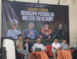 Peradilan Militer Dinilai Keras demi Disiplin, Pengawasan Tetap Diperlukan