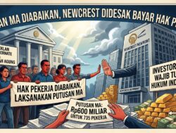 Putusan MA Diabaikan, Newcrest Didesak Bayar Rp600 Miliar Hak Pekerja