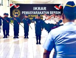 Tindak Tegas Pelanggaran, Karutan Muntok Pimpin Apel Ikrar dan