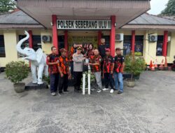 PAC Pemuda Pancasila Seberamg Ulu Dua (SU II) Palembang Silaturahmi ke Polsek Seberang Ulu Dua (SUII) Palembang