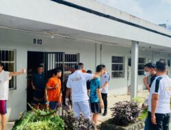 Rutan Kelas I Palembang Laksanakan Razia Rutin Blok Hunian Warga Binaan