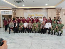 KKDN Fakultas Strategi Pertahanan Universitas Pertahanan RI Kunjungan ke Polda Lampung