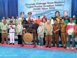 O2SN Tingkat Provinsi Sumsel 2026 Jadi Ajang Seleksi Atlet Pelajar Terbaik