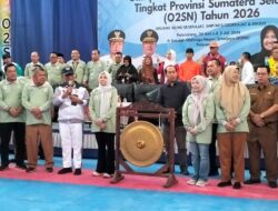 Didampingi Wawako Lubuk Linggau, Semangat Juang Pelajar Lubuk Linggau Menggema di Pembukaan O2SN Sumsel 2026