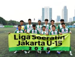 Pekan Ketiga Liga Soeratin U-15 Piala Gubernur 2026 Bergulir, Delapan Laga Siap Tersaji di PSF Pancoran
