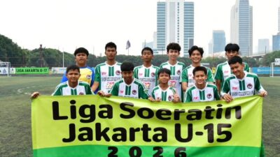 Pekan Ketiga Liga Soeratin U-15 Piala Gubernur 2026 Bergulir, Delapan Laga Siap Tersaji di PSF Pancoran