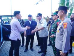 WAPRES Tinjau PROYEK TOL BETUNG–JAMBI Bupati Muba Sampaikan Berbagai Persoalan Daerah kepada Wapres Di Sela Kunjungan Kerja