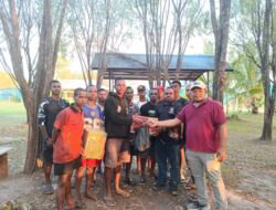Pelajar Perbatasan Papua Terima Bantuan Pangan, MPSI: SDM adalah Fondasi Pembangunan