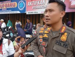 Kembalikan Fungsi Trotoar, Satpol PP Palembang Tertibkan Lapak Liar di Pasar Sako