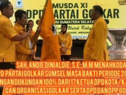 Andie Dinialdie Pimpin Golkar Sumsel, Penguatan Struktur Partai hingga Akar Rumput Disiapkan