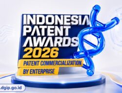 DJKI Buka Indonesia Patent Awards 2026, Paten Didorong Menjadi Mesin Pertumbuhan Ekonomi