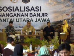 Lindungi Lahan Pertanian dari Risiko Banjir, Kemendagri Gelar Sosialisasi Penanganan Banjir Melalui Program FMNJP di Brebes