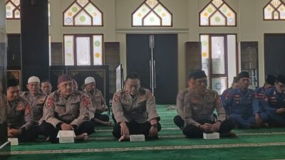 Polda Sumsel Gelar Binrohtal Rutin Perkuat Keimanan dan Integritas Personel