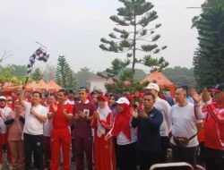 Perdana Gelar Jalan Santai HUT RI, Talang Kelapa Dorong UMKM dan Targetkan Jadi Agenda Tahunan