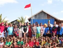 Cipayung Plus Merauke Rayakan HUT RI Bareng Warga Asmat, Tarik Tambang Jadi Simbol Kebersamaan