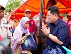 Semarak HUT ke-81 RI di Cakung, Erick Thohir Hadirkan Sembako hingga Layanan Kesehatan Gratis