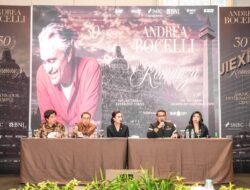 Dari “Romanza” ke Borobudur, Andrea Bocelli Bawa Misi Besar untuk Ekonomi Kreatif Indonesia