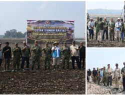 Danrem 044/Gapo Dorong Percepatan Swasembada Pangan melalui Gerakan Tanam Perdana Cetak Sawah Rakyat di OKI