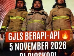 Trio GJLS Jadi Petugas Damkar, Siap Bikin Bioskop “Berapi-Api” pada 5 November