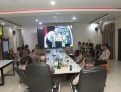 Polres Banyuasin Nobar Penganugerahan Kompolnas Awards 2026
