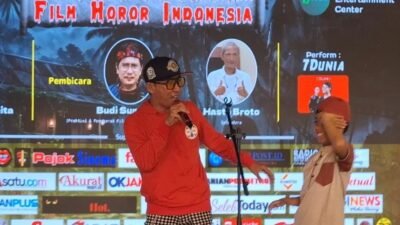7Dunia Bikin Heboh di Diskusi Film Horor Indonesia, Bocah Difabel Rebut Mic Lalu Azan
