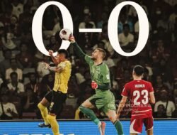 Garuda Tertekan! Main 10 Pemain, Indonesia Masih Imbang 0-0 Lawan Malaysia