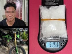 Kurir Sabu 51,53 Gram Ditangkap di Muratara, Polisi Dalami Jaringan Pemasok