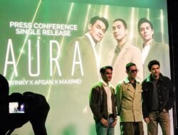Winky, Afgan, dan Maxime Bouttier Bertemu di “AURA”, Tiga Karakter dalam Satu Energi Musik