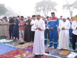 Kilang Plaju Satukan Doa dan Ikhtiar Lahir Batin melalui Sholat Istisqa di Tengah Kemarau