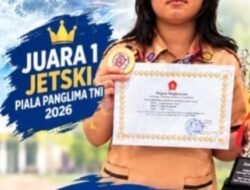Ellena Meraih Juara 1 Dalam Kompetisi Jetski Piala Panglima TNI 2026