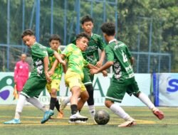 Liga Soeratin U15 Piala Gubernur 2026 :  PSF Academy Pesta 5 Gol, Takhta Grup Barat Direbut dari Bina Mutiara
