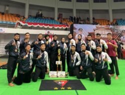 Borong 12 Medali, Teratai Fighter Team Korbrimob Polri Juara Umum Tegar Beriman Championship