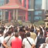 Gelar Aksi Damai di Mapolda Sumsel, Koalisi Pers Desak Tuntaskan Kekerasan Jurnalistik dan Copot Dirintelkam